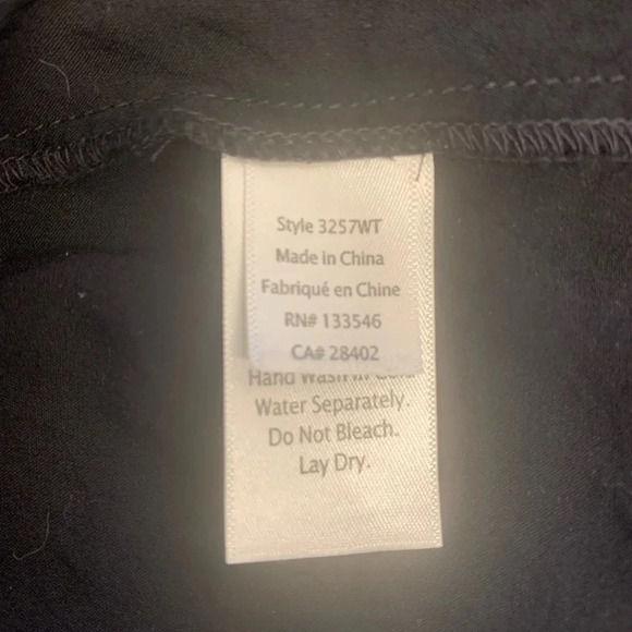 Ecru Isabel Black Boho Eyelet Long Sleeve Blouse | Top Size S - Picture 7 of 9